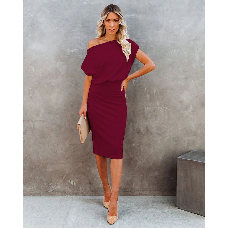 Lune London Off-Shoulder Bodycon Midi Dress Women 1751429703