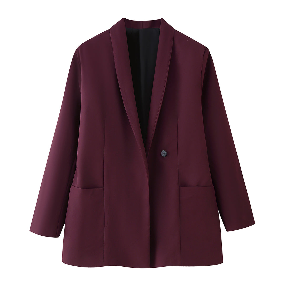 Elegant blazer jacket for women with pockets and modern cut Lune London