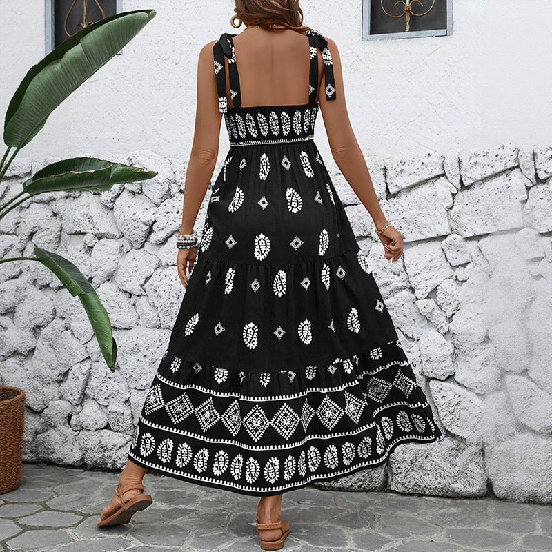 Bohemian Women Layered Maxi Dress Lune London