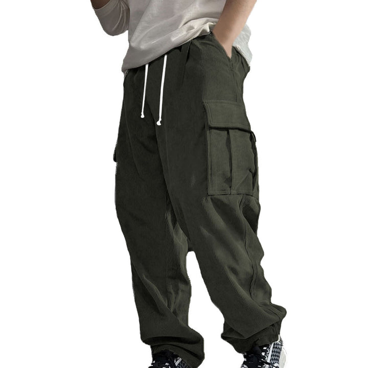 Comfortable cotton cargo pants for men with modern pockets Lune London