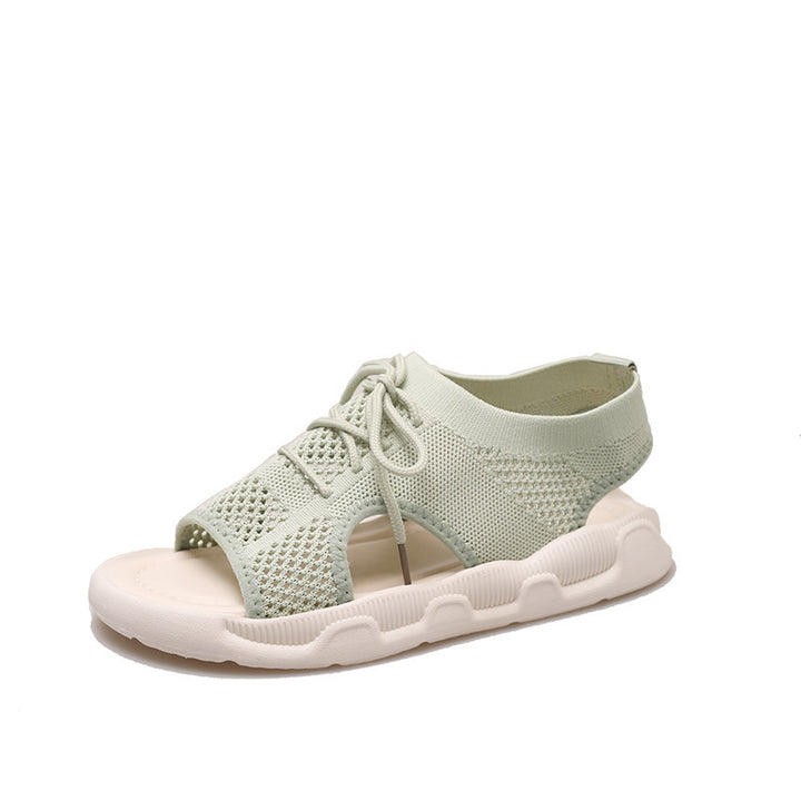 Breathable leisure sandals for women with elastic upper and non-slip sole Lune London