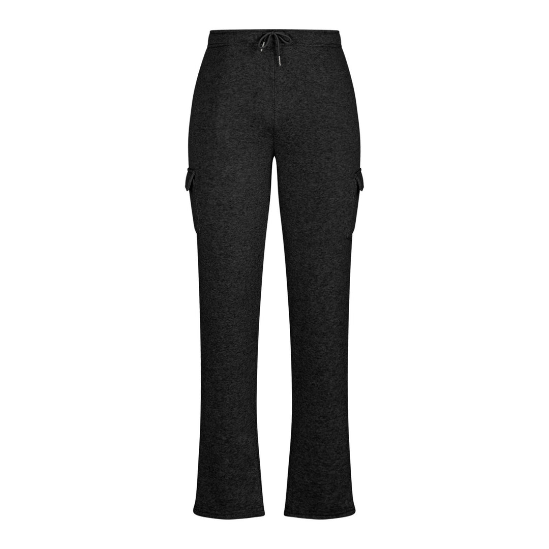 Sporty cargo pants for women with side pockets Lune London