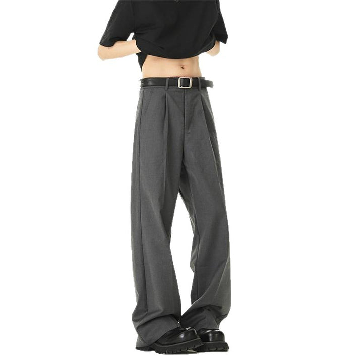 High-waisted wide-leg pants for women with side zipper and trendy cut Lune London