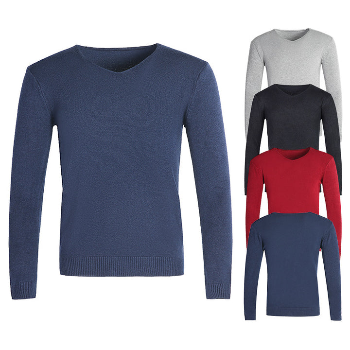 Classic V-neck sweater for men Lune London
