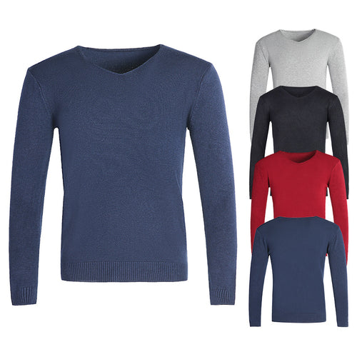 Classic V-neck sweater for men Lune London