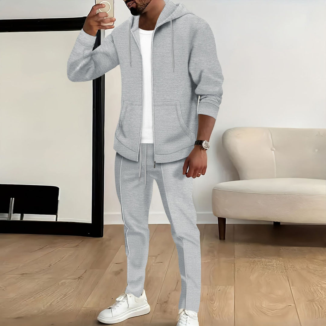 Men's sports set with zipper and hood Lune London