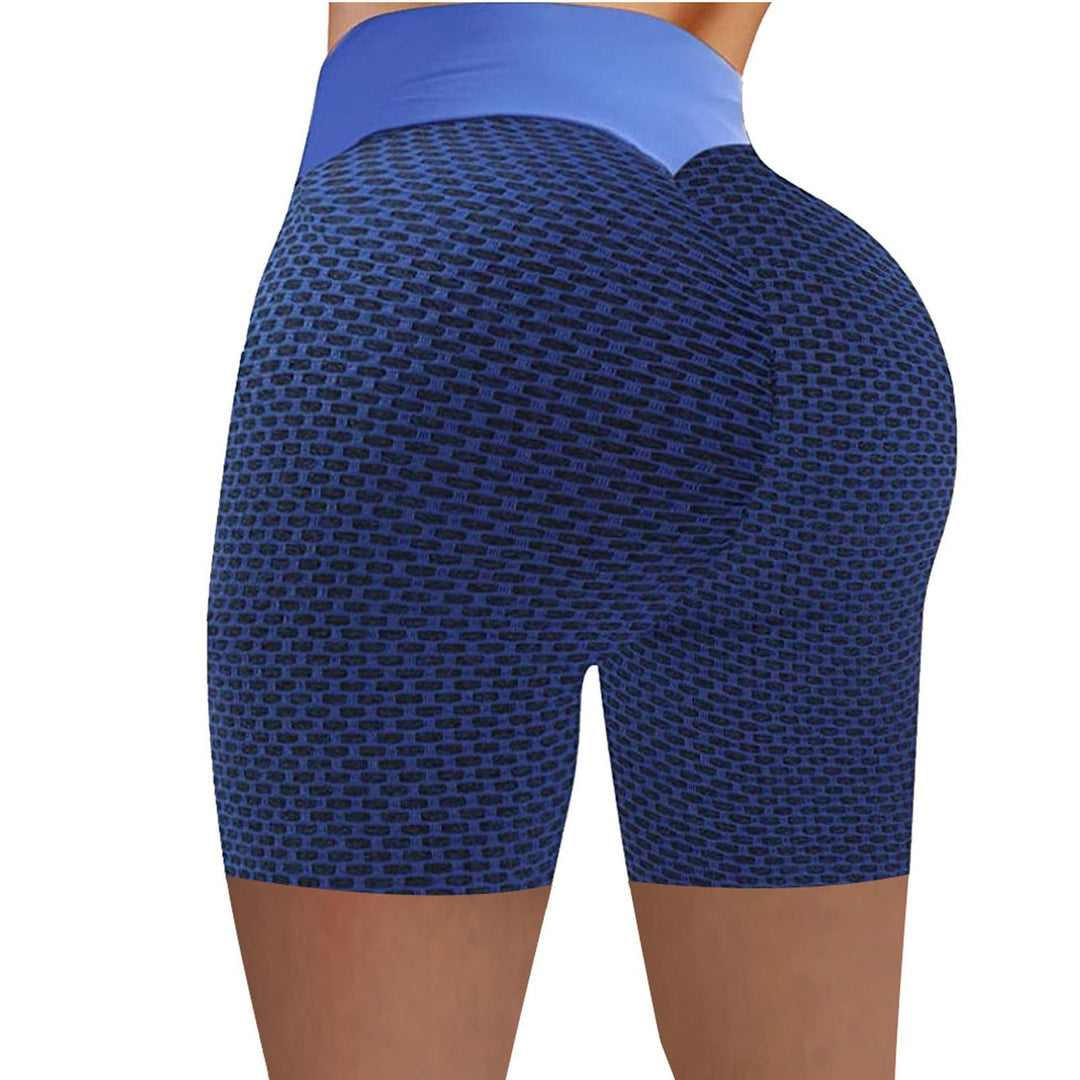 Shorts de compression sportive pour femmes avec taille haute et matériau respirant Lune London