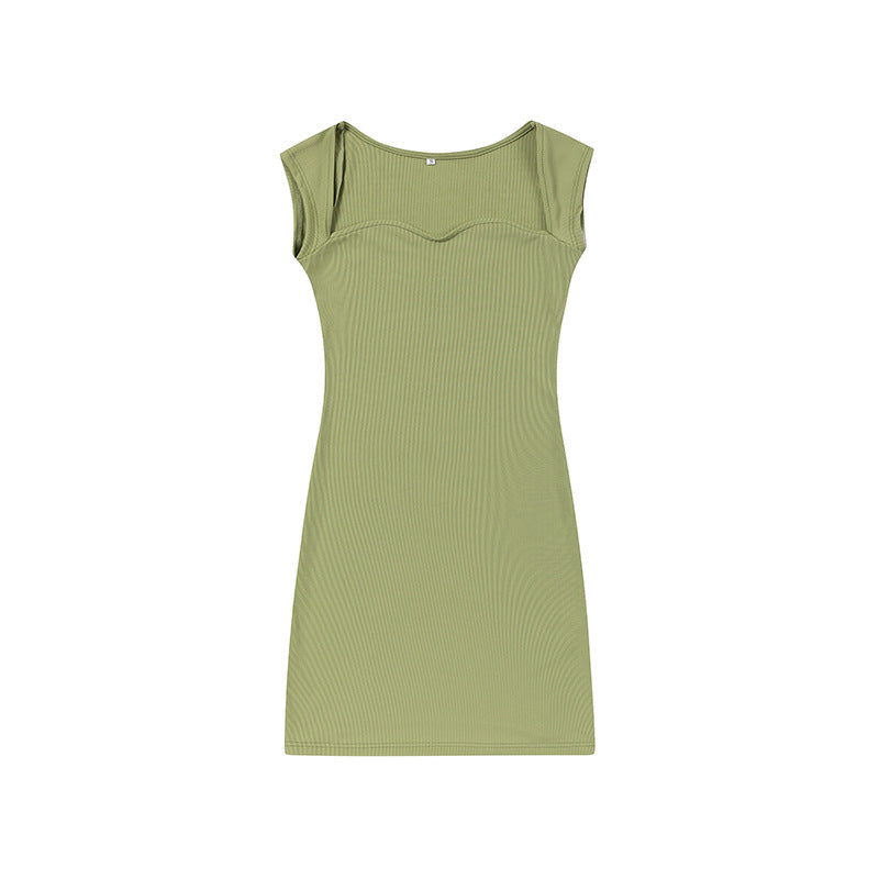 Fitted dress for ladies with short sleeves Lune London