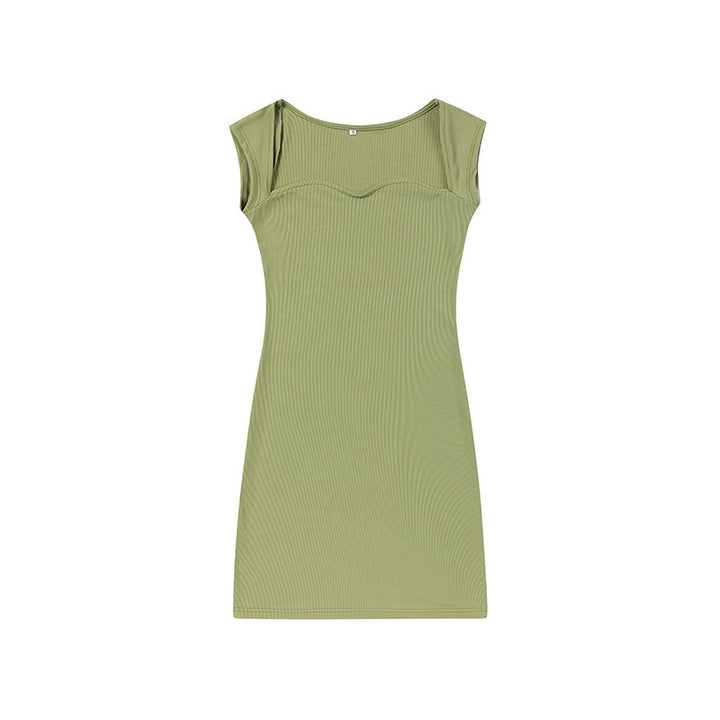 Fitted dress for ladies with short sleeves Lune London