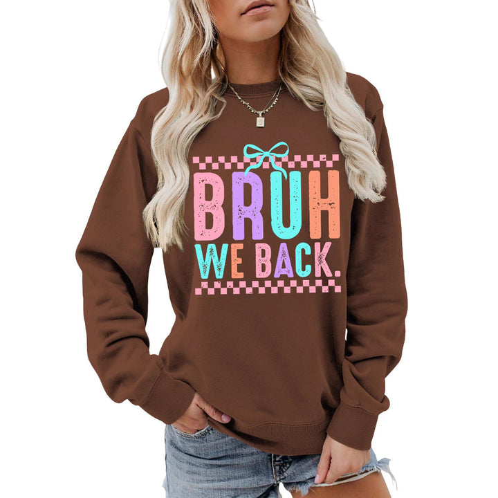 Sweatshirt pour femmes avec impression joyeuse et coupe confortable Chic & Stil