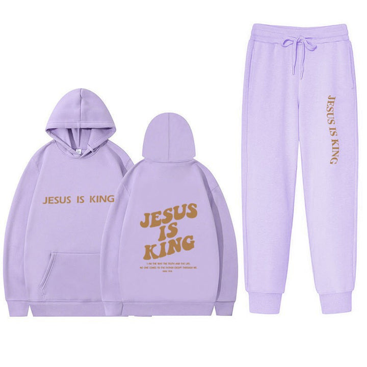 Women's Sweatshirt and Jogging Pants Set Chic & Stil