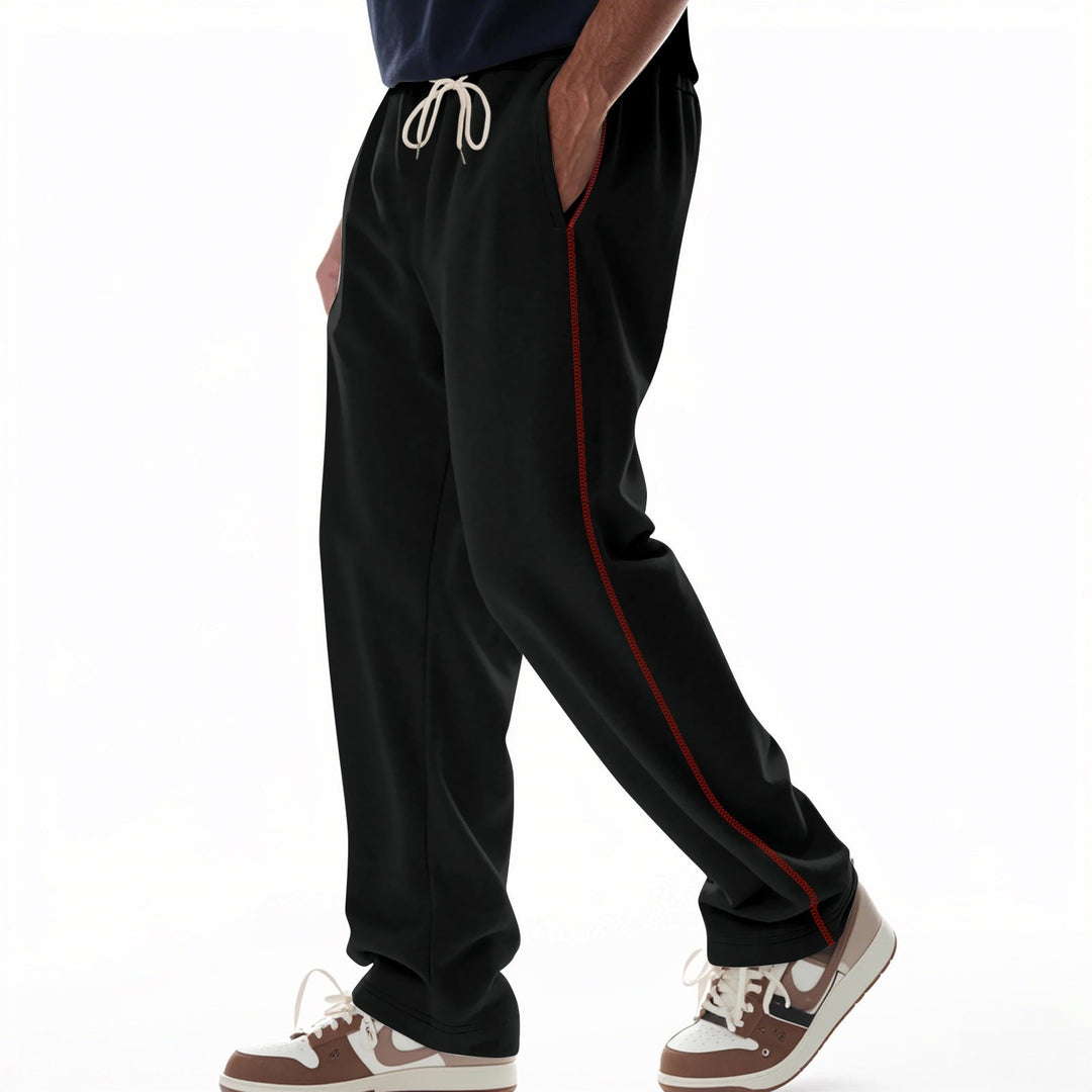 Men's Comfortable Jogging Pants with Zipper and Side Pockets Lune London