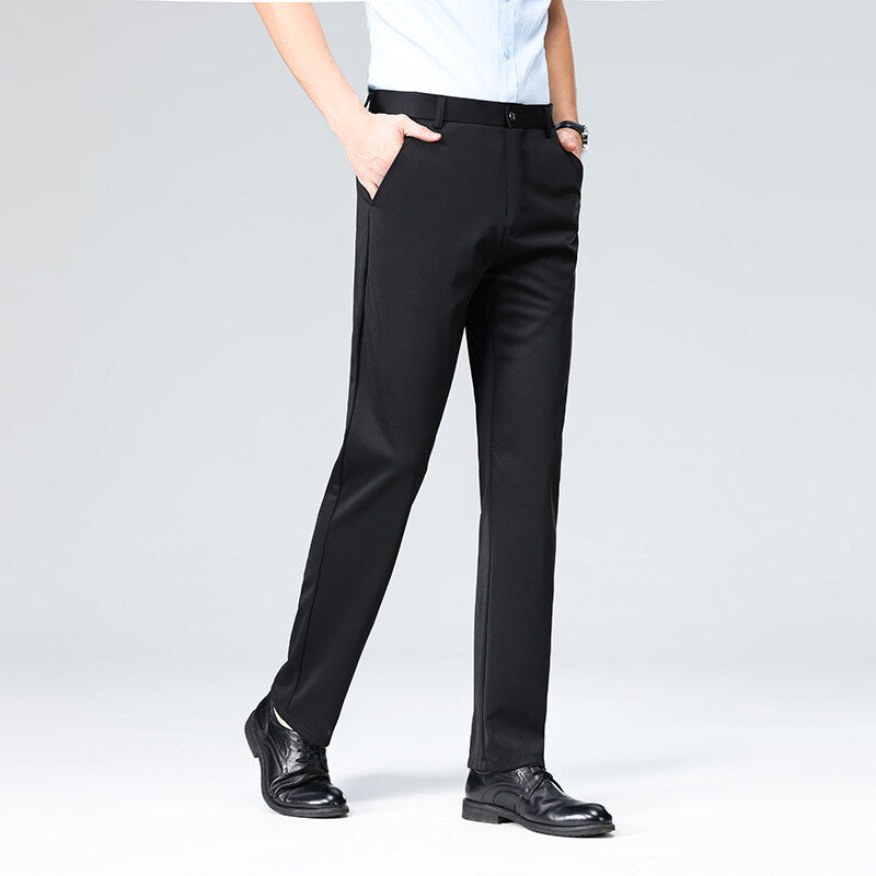 Lune London Elegant office pants for men with an elastic waistband and breathable material