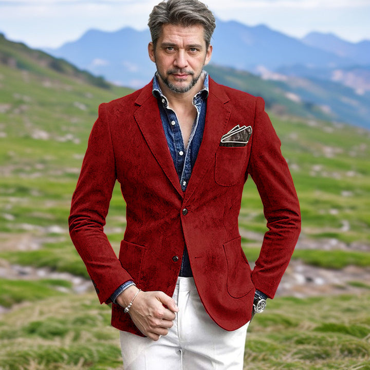 Velvet blazer for men with an elegant fit Lune London