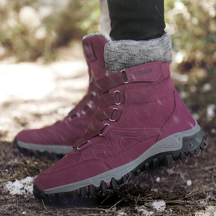 Waterproof winter boots for women with insulated lining Lune London