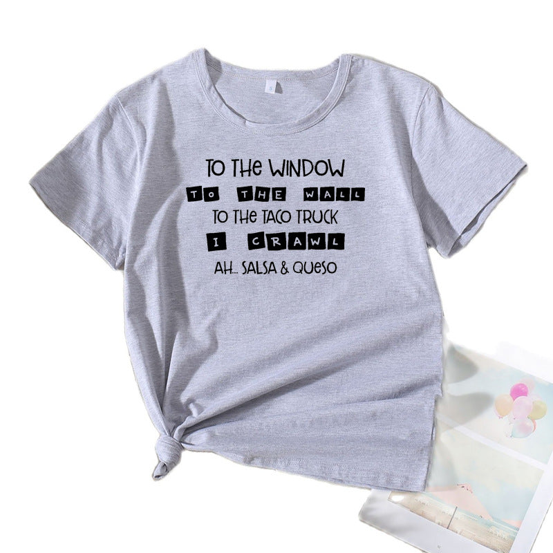 Women Comedy Quote Graphic T-shirt Lune London