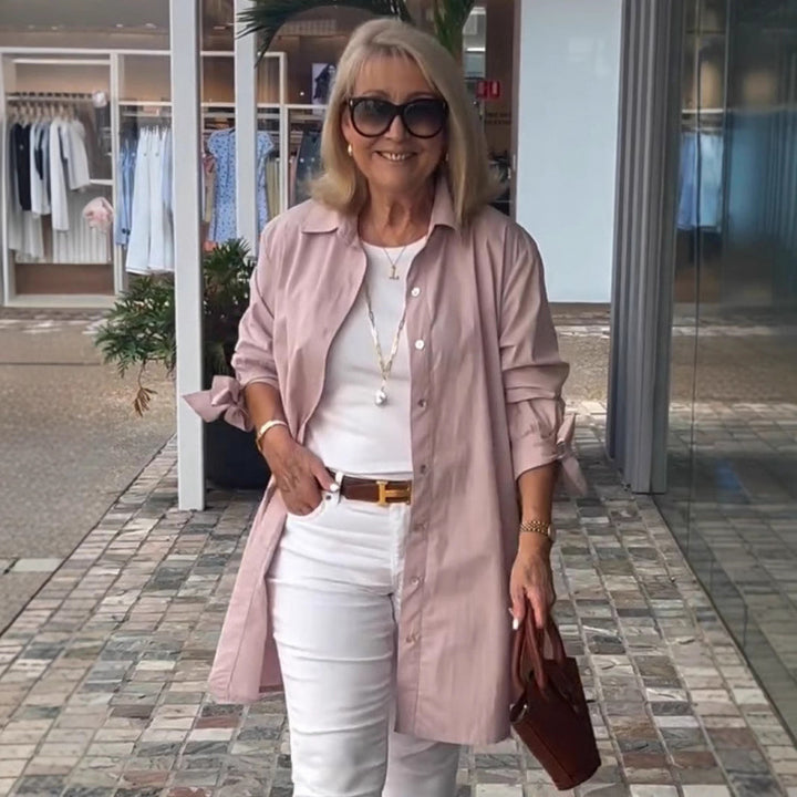 Casual shirt jacket for women with a modern cut Lune London