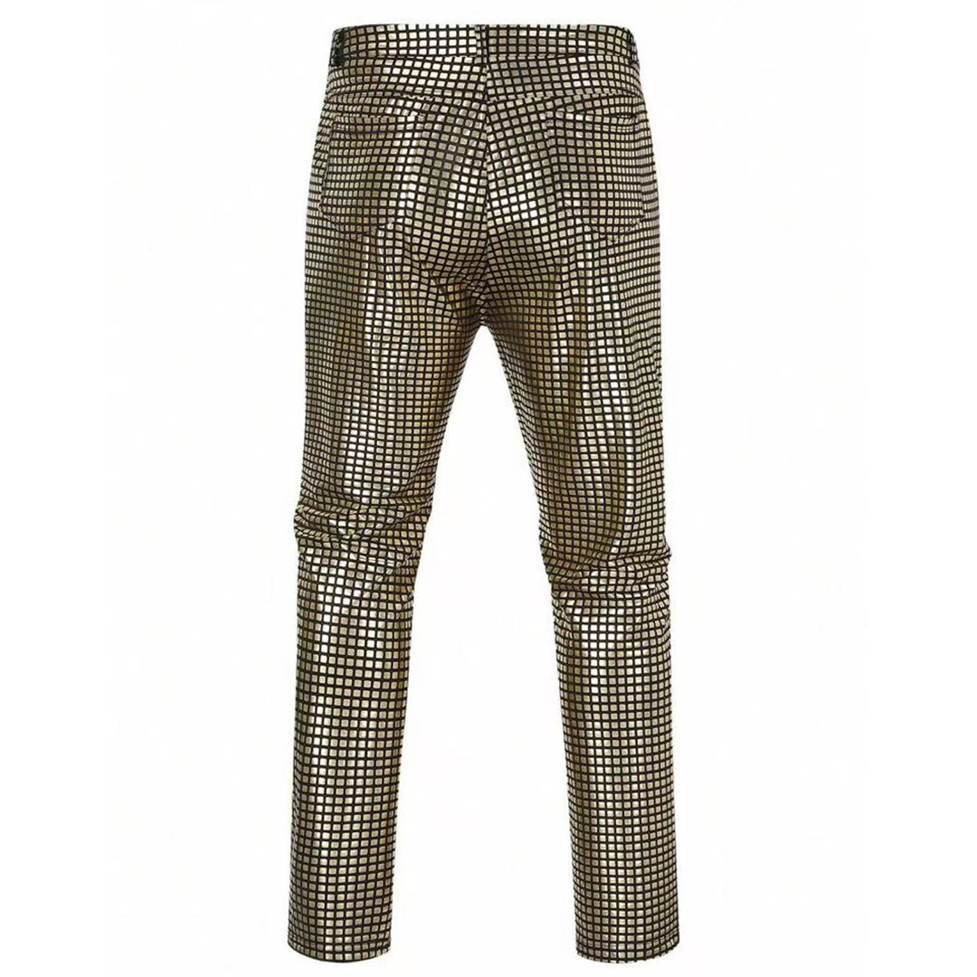Lune London men's shiny leisure pants