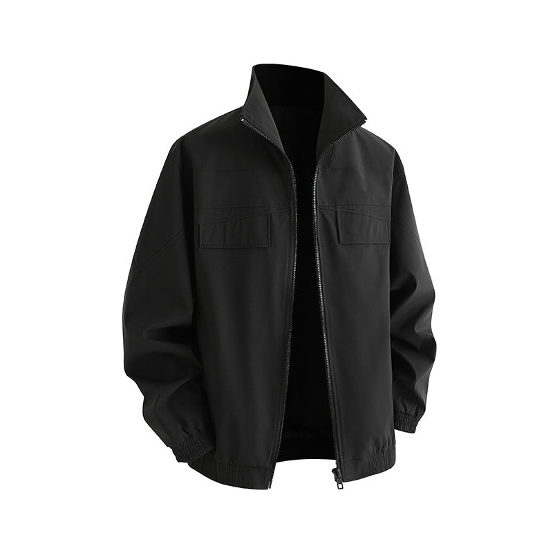 Leisure jacket for men with practical pockets and high collar Lune London