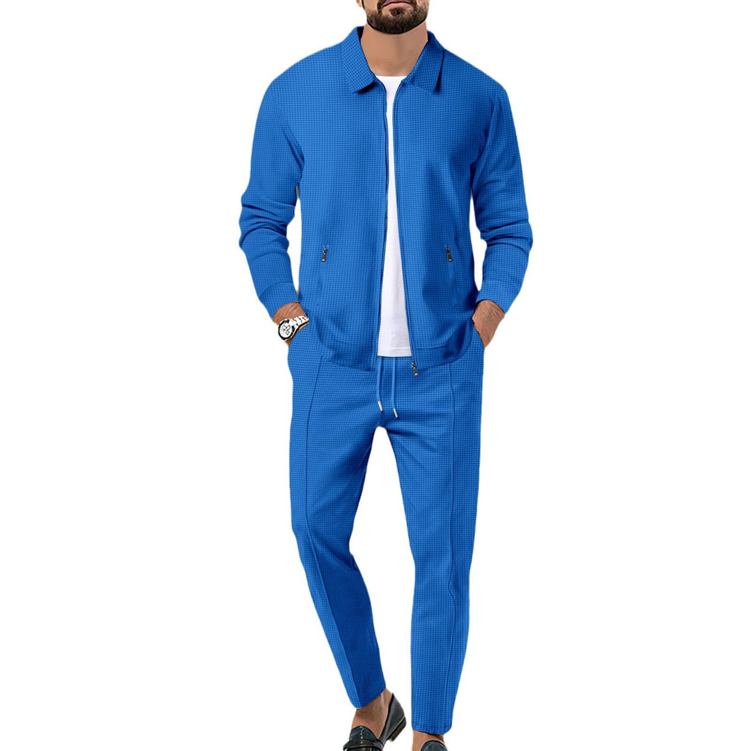 Sports leisure set for men with functional high collar and breathable properties Lune London