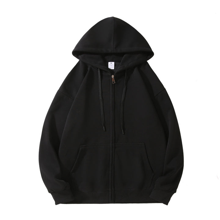 Comfortable women's hooded sweatshirt with full zip Lune London