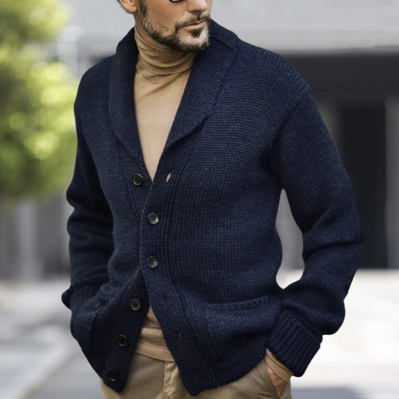 Comfortable knitted cardigan for men Lune London