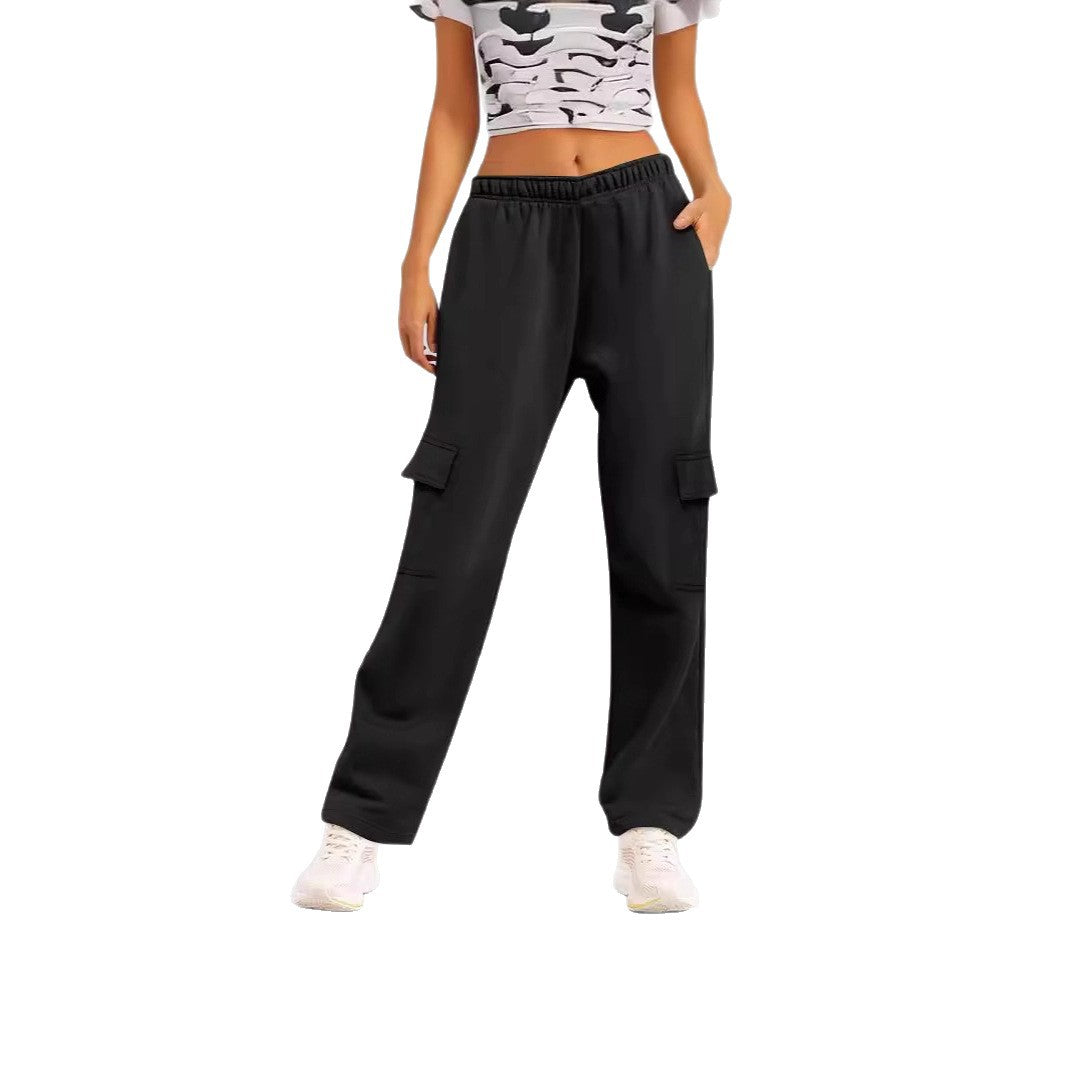 Lune London women's cargo style cargo pants with practical side pockets
