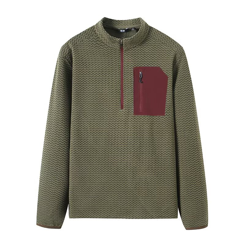 Pull fonctionnel femme avec col montant et fermeture éclair pratique Chic & Stil
