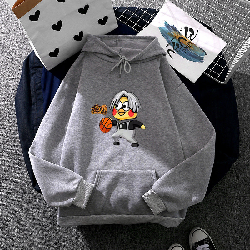 Women's hoodie with creative basketball motif Chic & Stil