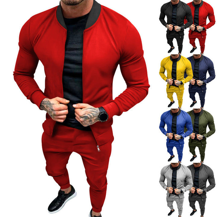 2-piece men's tracksuit with modern zip closure Lune London