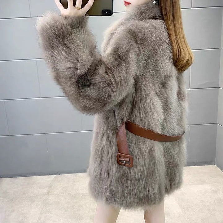 Veste élégante en fausse fourrure pour femmes Chic & Stil