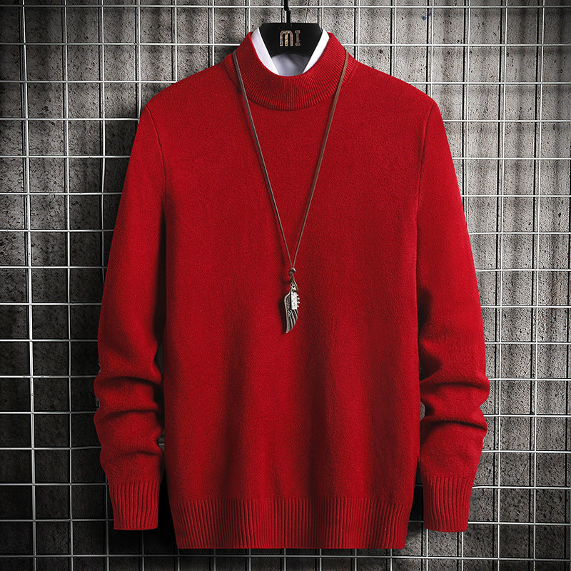 Men's turtleneck sweater in soft knitted quality Lune London