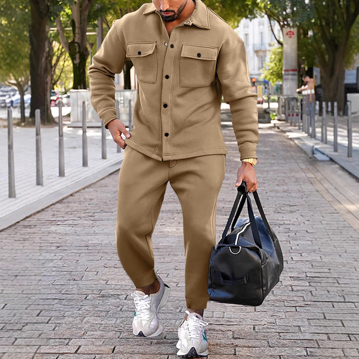 Casual jacket for men with practical pockets and comfortable fit Lune London