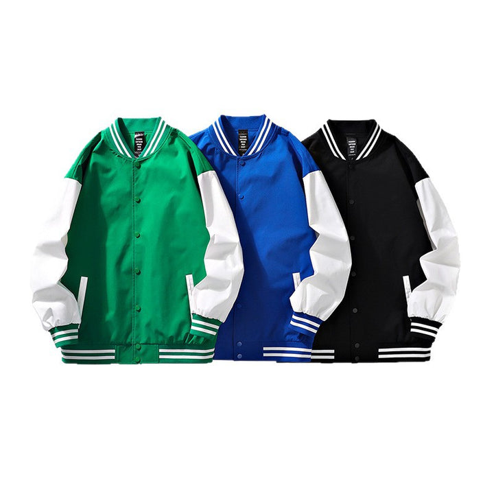 Sporty bomber jacket for men with contrasting sleeves Lune London