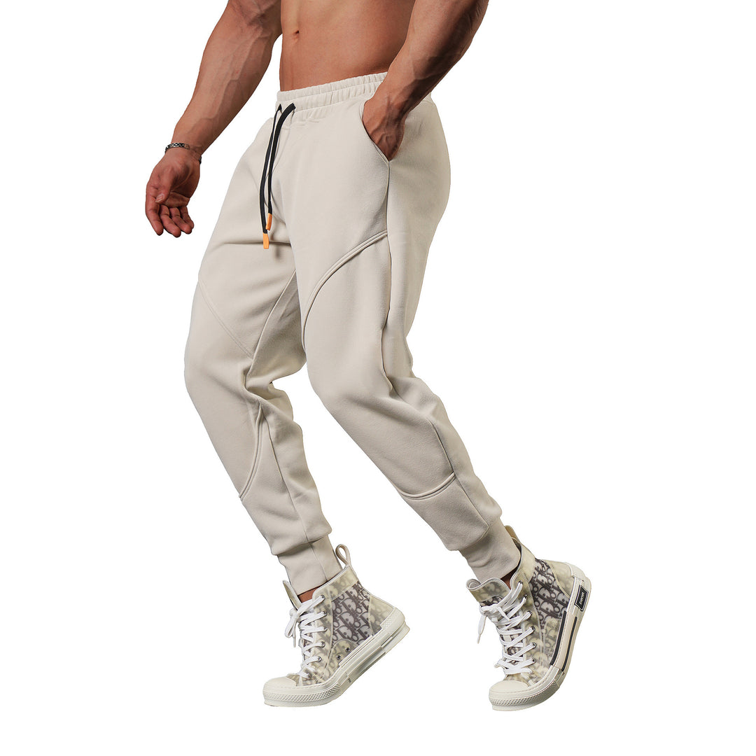 Modern sweatpants for men with an innovative cut and practical pockets Lune London