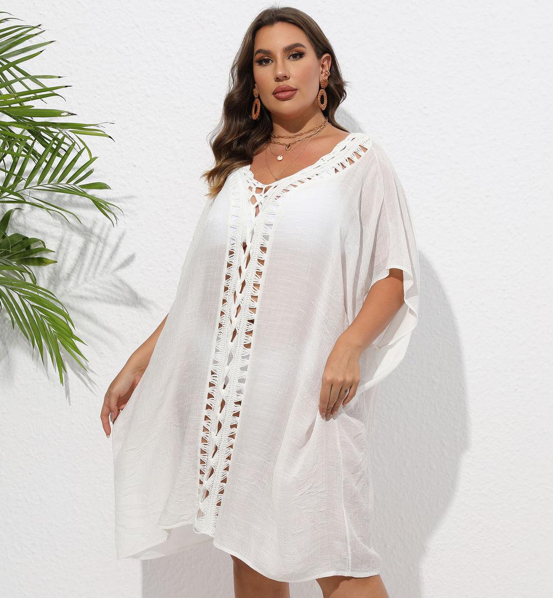 Ladies Light Beach Kaftan Cover-up Lune London