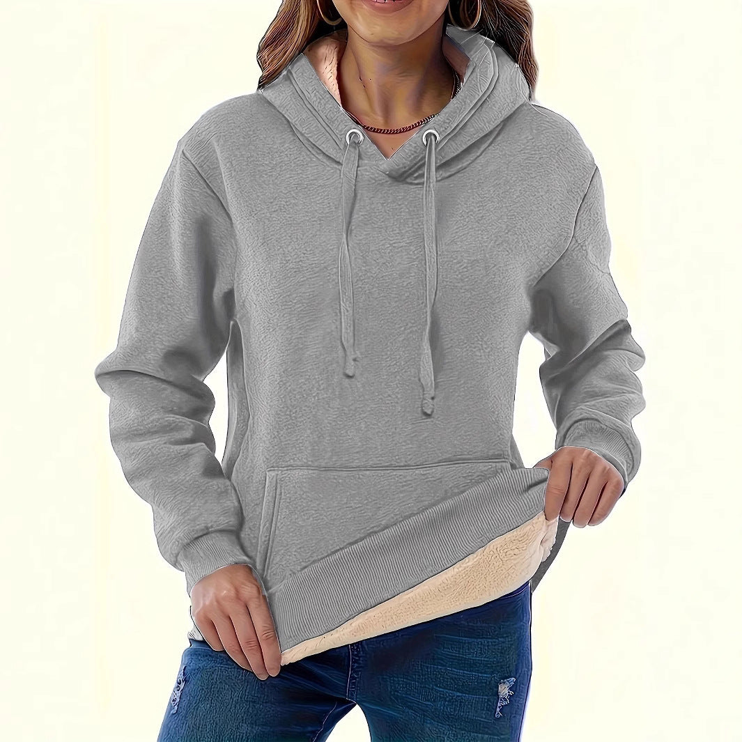 Ladies hoodie with soft lining and modern cut Lune London