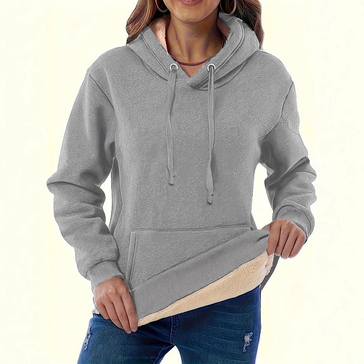 Ladies hoodie with soft lining and modern cut Lune London