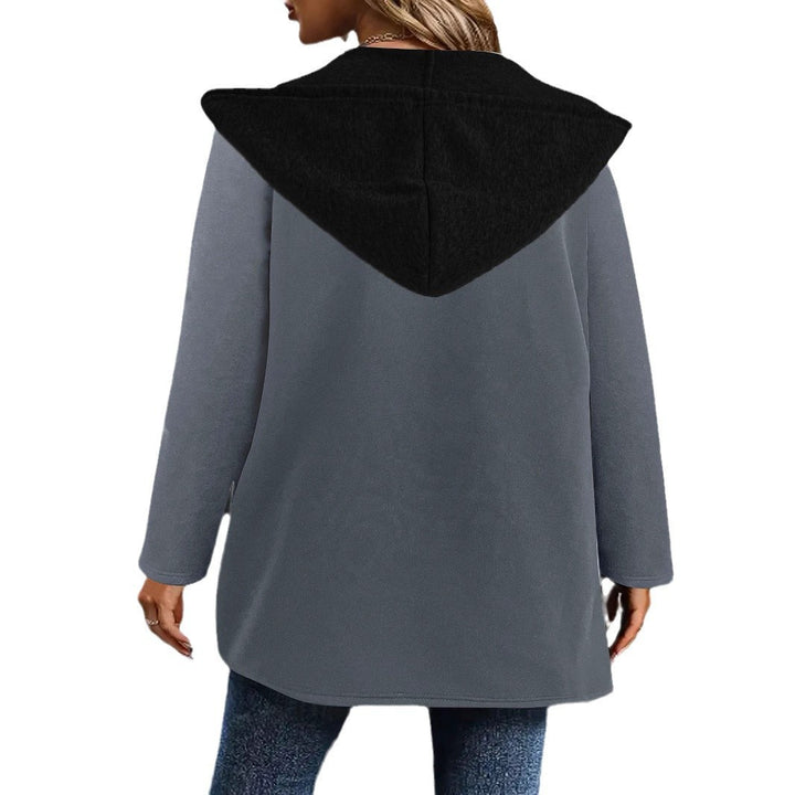 Ladies Urban Hoodie Coat with high-quality inner lining and practical pockets Lune London