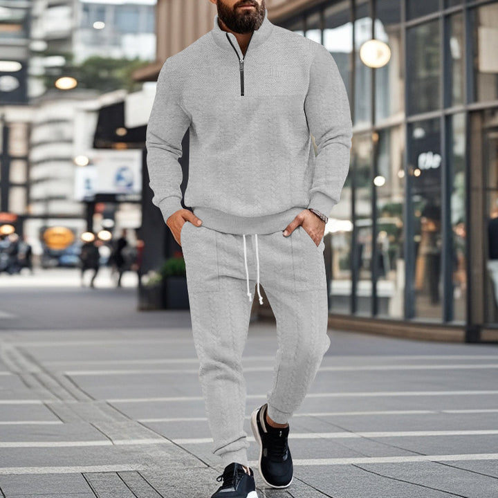 Men's Chic and Stylish Knit Suit