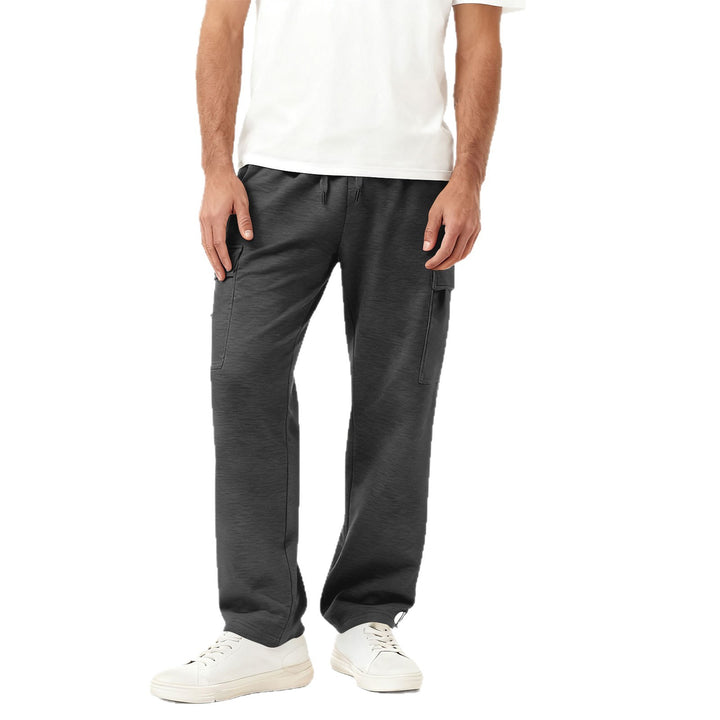 Men's Cargo-Style Leisure Pants with Practical Side Pockets and Elastic Waistband Chic & Stil