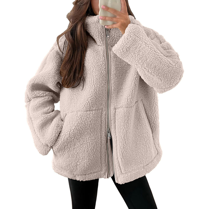Ladies soft outdoor fleece jacket Lune London