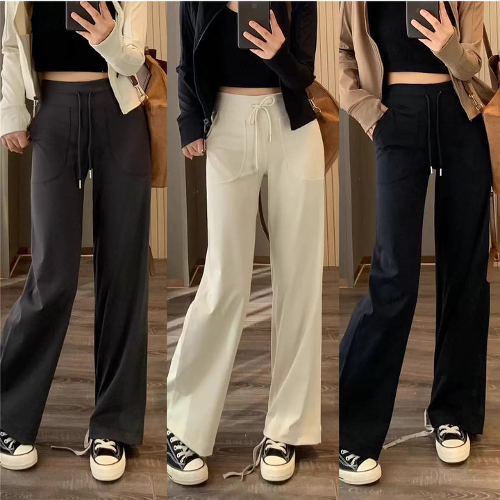 Pantalons décontractés larges élégants pour femmes Chic & Stil