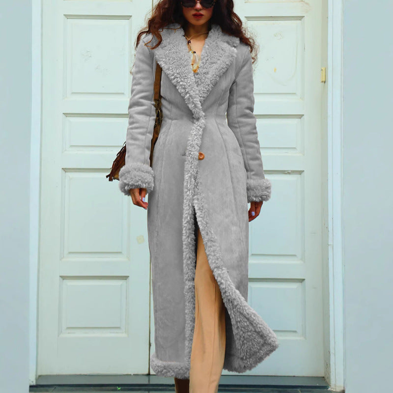 Women's Luxurious Faux Fur Coat Lune London