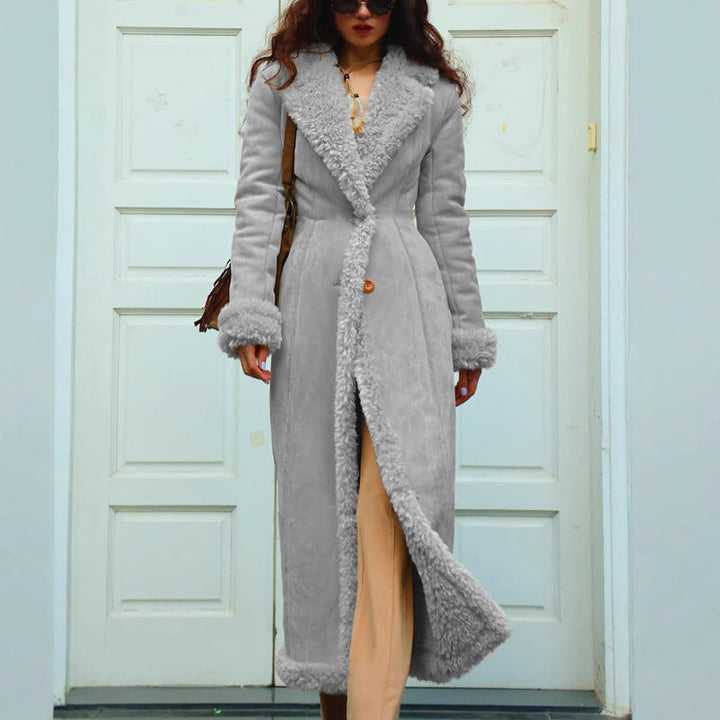Women's Luxurious Faux Fur Coat Lune London