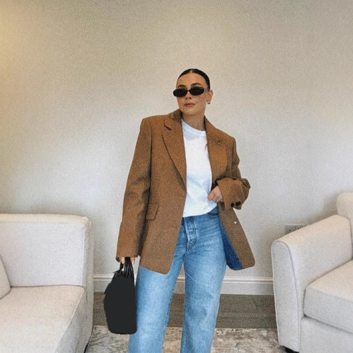 Oversized blazer jacket for women with modern design Lune London