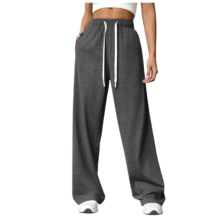 Ladies Comfortable Sport Pants with a Relaxed Fit and Elastic Waist Lune London
