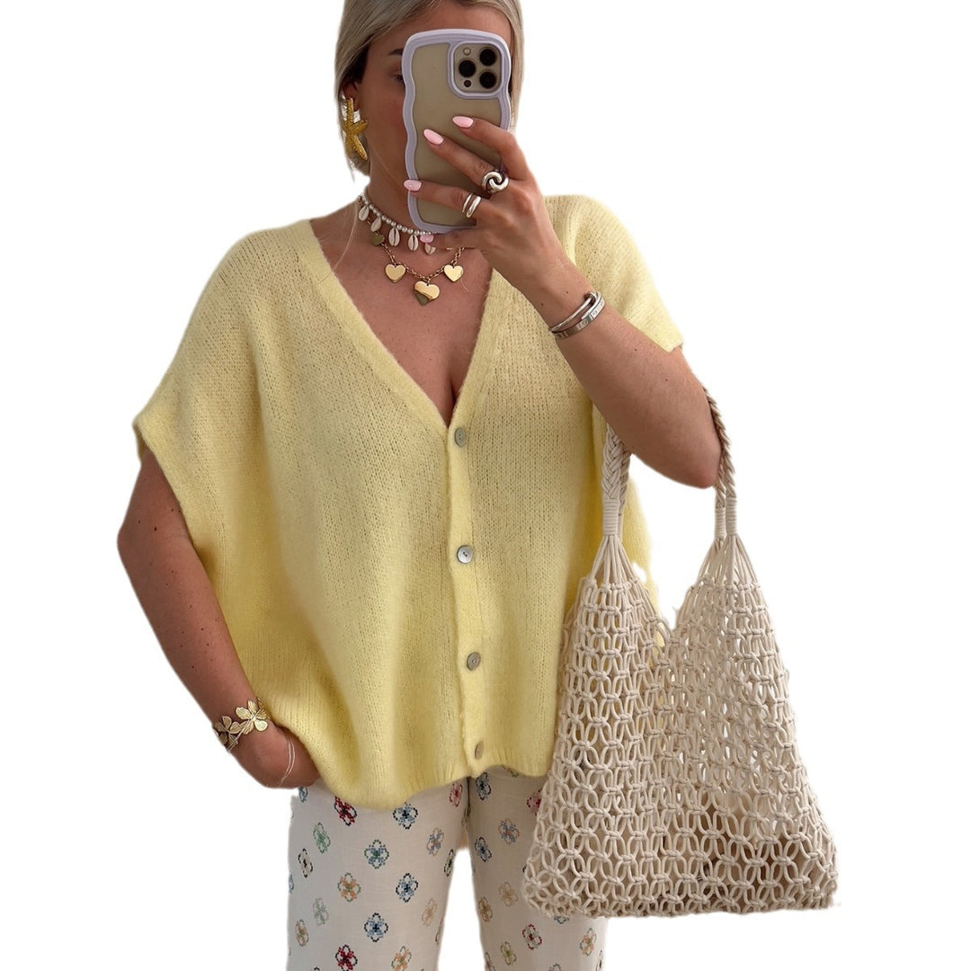 Ladies oversized casual cardigan Lune London