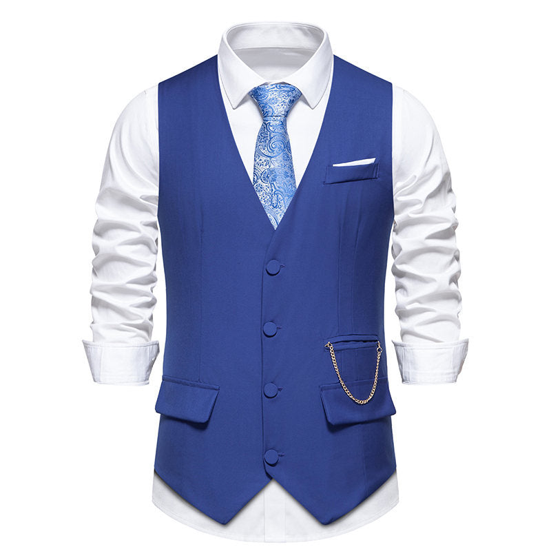 Elegant suit vest for men with practical pockets and trendy design Lune London