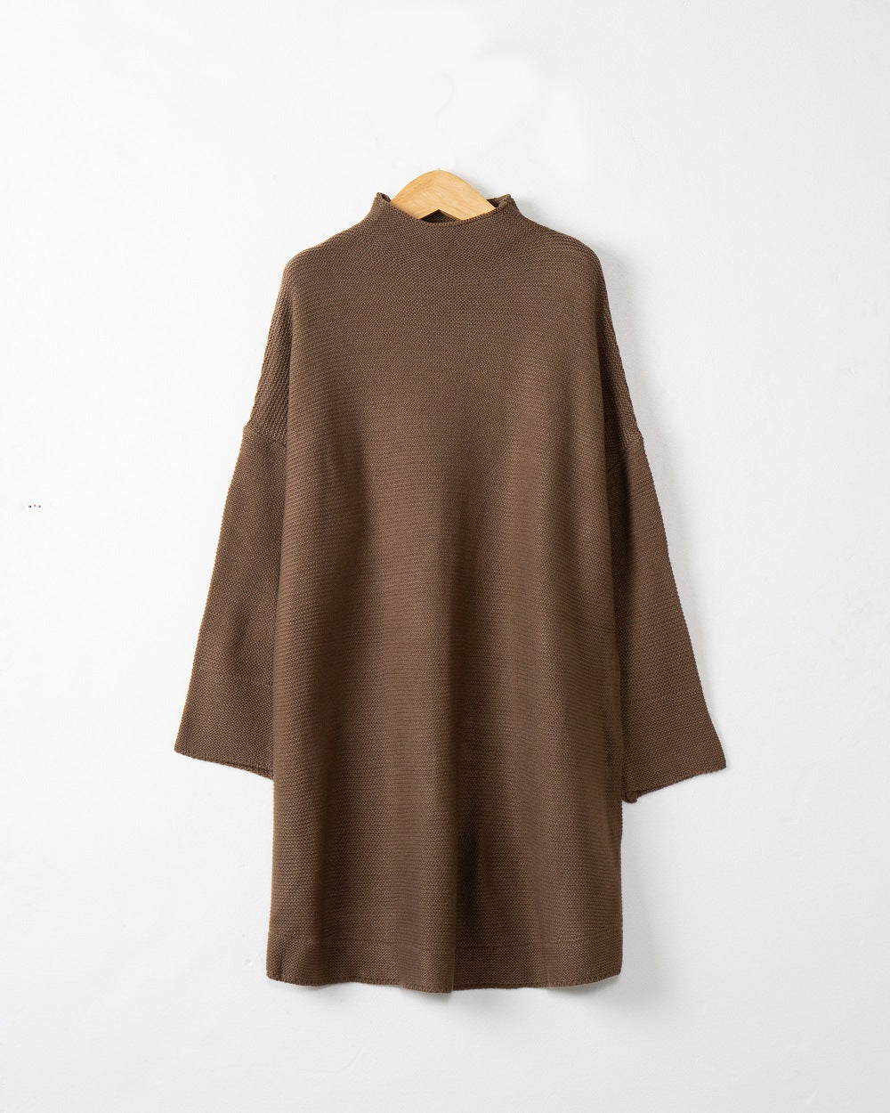 Ladies Large soft knit turtleneck sweater Lune London